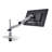 Mount-It Full Motion Height Adjustable Single LCD Monitor Desk Mount | Fits Up to 32 in. Screens