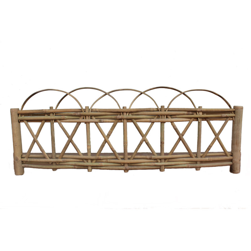 14 po bordure en croix tissée criss l 4 pi. x l 4 pi.