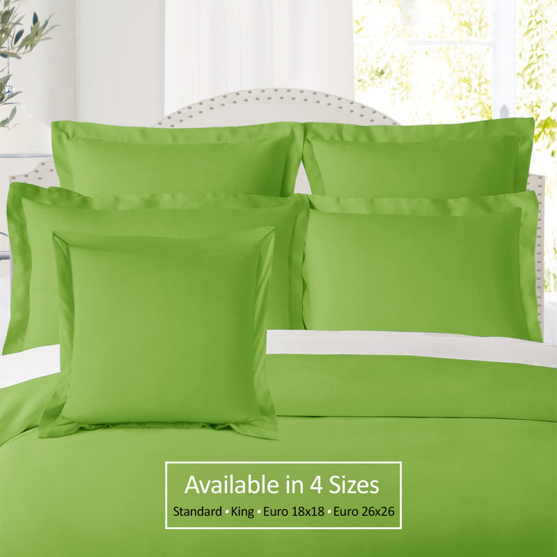 Polyester Bedding, Garden Green, 26" x 26"