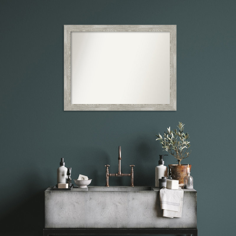 Miroir de salle de bain Regen, Rectangle, 25,5 po x 33,5 po
