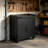 34.3 Inch Rolling Steel Tool Storage Cabinet, Garage Organizer With Lockable Cabinet Compartment And 4 Drawers, Mobile Tool Chest For Workshop & Home Garage