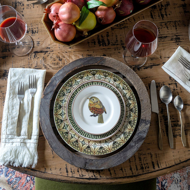 Roost 10.5" Porcelain Dinner Plate