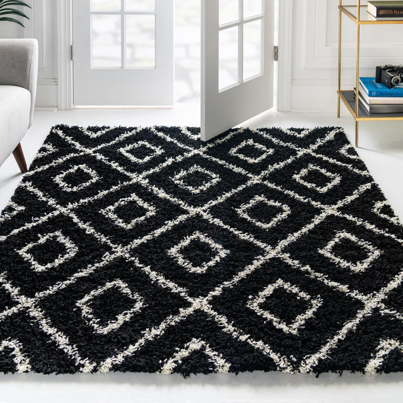 Arold Geometric Indoor Rug, Square 4'