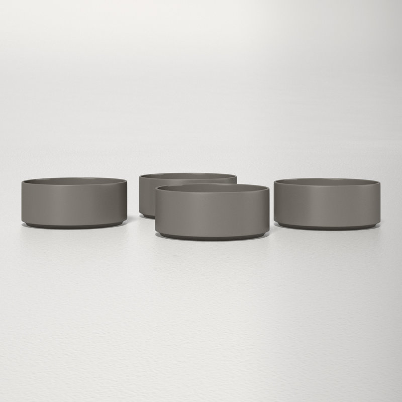 Pilar Cereal Bowl, Pewter