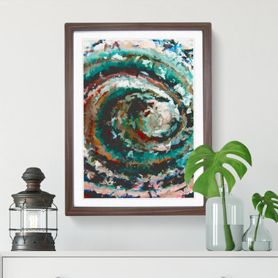 Losing The Light Abstract - Single Picture Frame Print