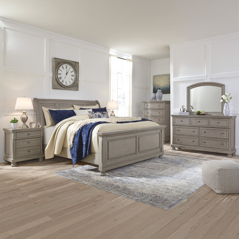 Austinburg Sleigh Bed, King