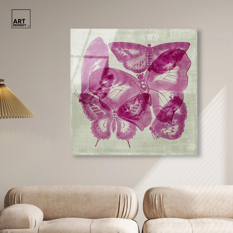 Ailes flottantes en acrylique, art par Art Remedy, prêtes à être accrochées, H 40 po x l 40 po