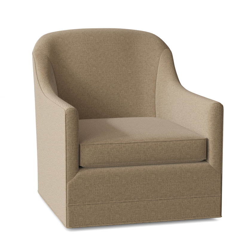 Fauteuil pivotant l 30 po Mason, 3714 crème