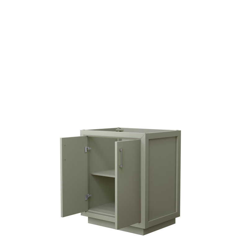 Base de meuble-lavabo double 30 po Icon, Vert clair