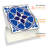5.91'' W x 5.91'' L PVC Peel and Stick Field Tile