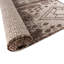 Tapis intérieur / extérieur brun / brun clair en polypropylène tissé à la machine 9 pi 10 po x 13 pi Brison-1846012534
