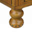 Table basse rectangulaire en bois massif pour le salon, table basse antique de 40 pouces avec 4 tiroirs-1889323775
