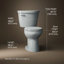 Cimarron 1.6 GPF Round Two-Piece Toilet (Seat Not Included)-61803524-101379215