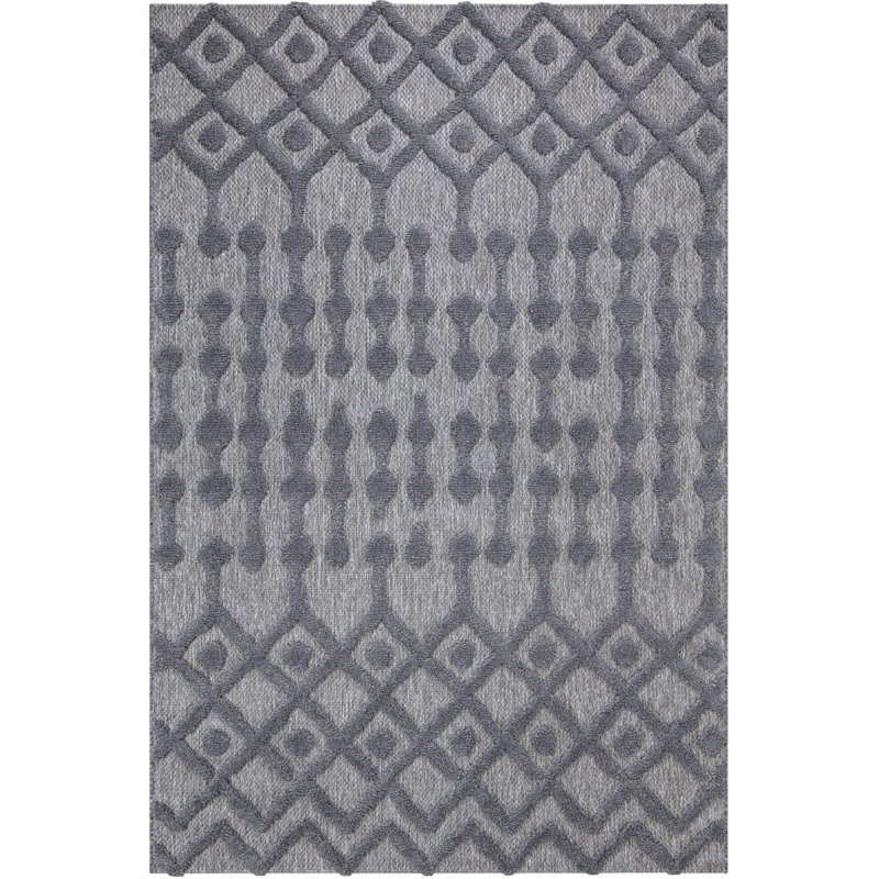 Stoiko Geometric Indoor Rug, Rectangle 4' x 5'11"