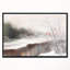 « snowy silence », reproduction de peinture à l’huile sur toile tendue encadrée-26663287