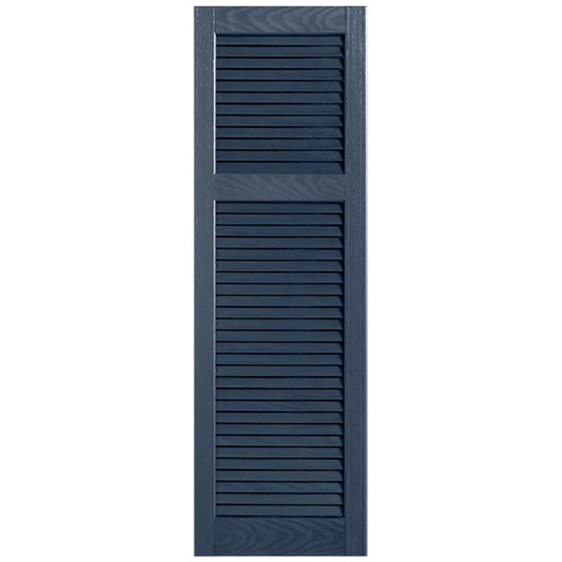 Paire de volets à persienne droite, 9", 58 po, Royal