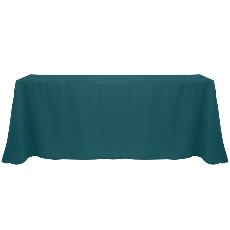 Solee Solid Color Tablecloth, 108" x 132", 1, Teal