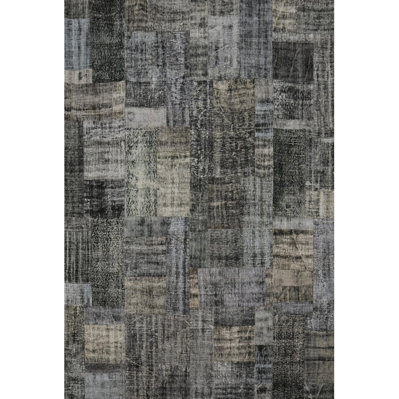 Handmade Patchwork Distressed Area Rug 8x10