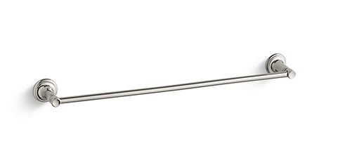Bellis® Towel Bar, 24", 24", Nickel Silver