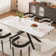 Charlana 70.86'' to 102.36" Extendable Rectangular Sintered Stone Dining Table