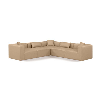 Houswerth Upholstered L-Shaped Sectional Reversible