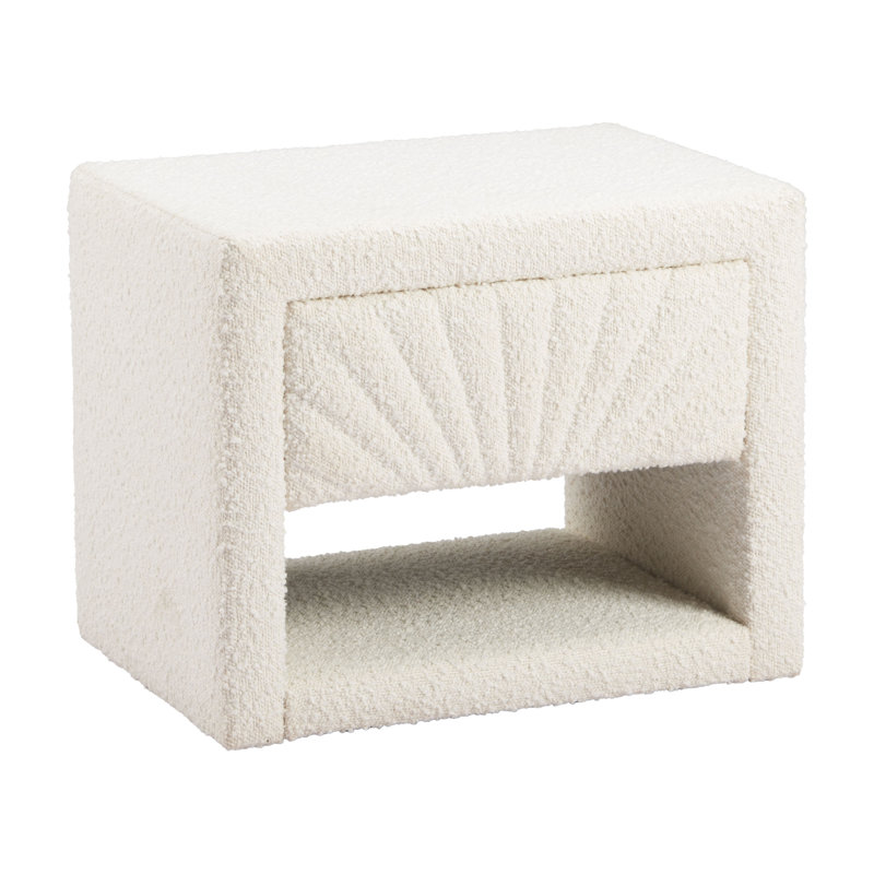 Table de chevet Baris ivoire
