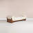 White Upholstered Bench-126430954