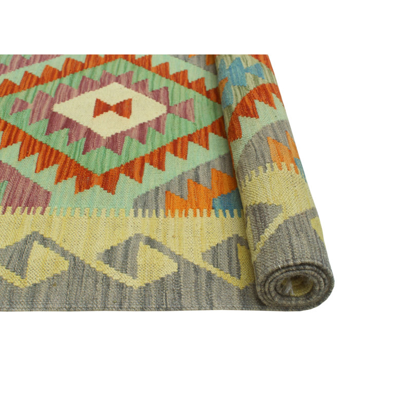 Bobbee Wool Geometric Indoor Rug