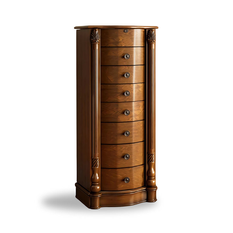 Armoire pour bijoux avec miroir Jovany