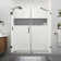 Nautis XL 74.25 to 75.25 in. W x 80 in. H Hinged Frameless Shower Door with Clear StarCast Glass