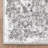 Dulcet Trieste Distressed Floral Medallion Pattern Ivory Grey Area Rug-61512589