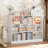 Presly 3  Tier Cube Bookcase Modern Bookshelf with 10 Cubes-646782012-632208647