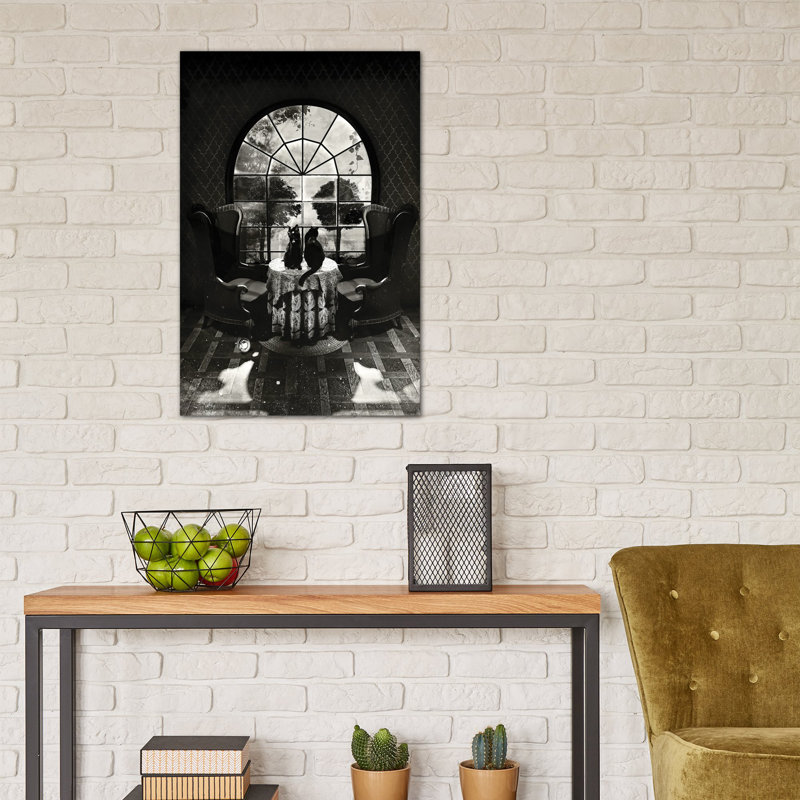"Room Skull" par Ali Gulec, impression sur toile tendue, H 18 po x l 12 po x P 1,5 po, Toile tendue