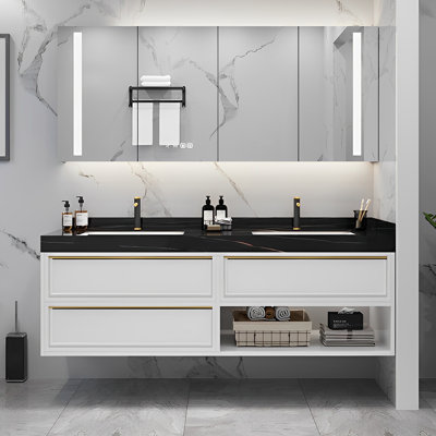 Armoire de salle de bain moderne et luxueuse