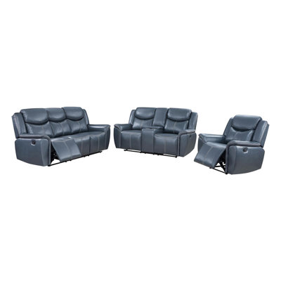 Ensemble de canapé inclinable 3 pièces Haxby