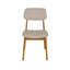 47cm H Boucle Upholstered Upholstered Back Parsons Chair in White-46125039