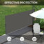 Dakota Fields 400cm W Polyester Cover Retractable Freestanding Awning-345034677-392274598