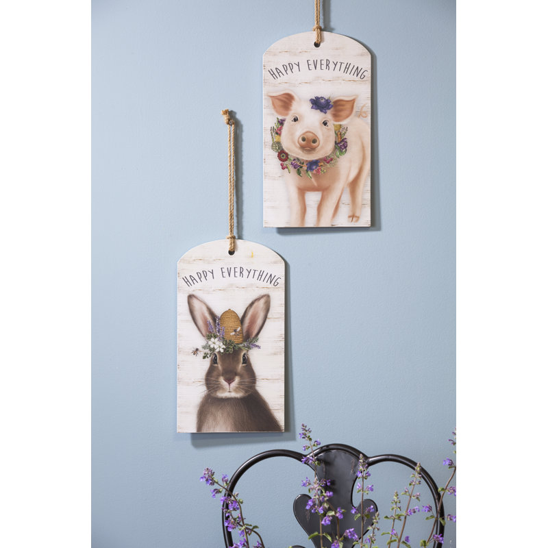 Tonkin Farmhouse Wall Decor on Solid Wood