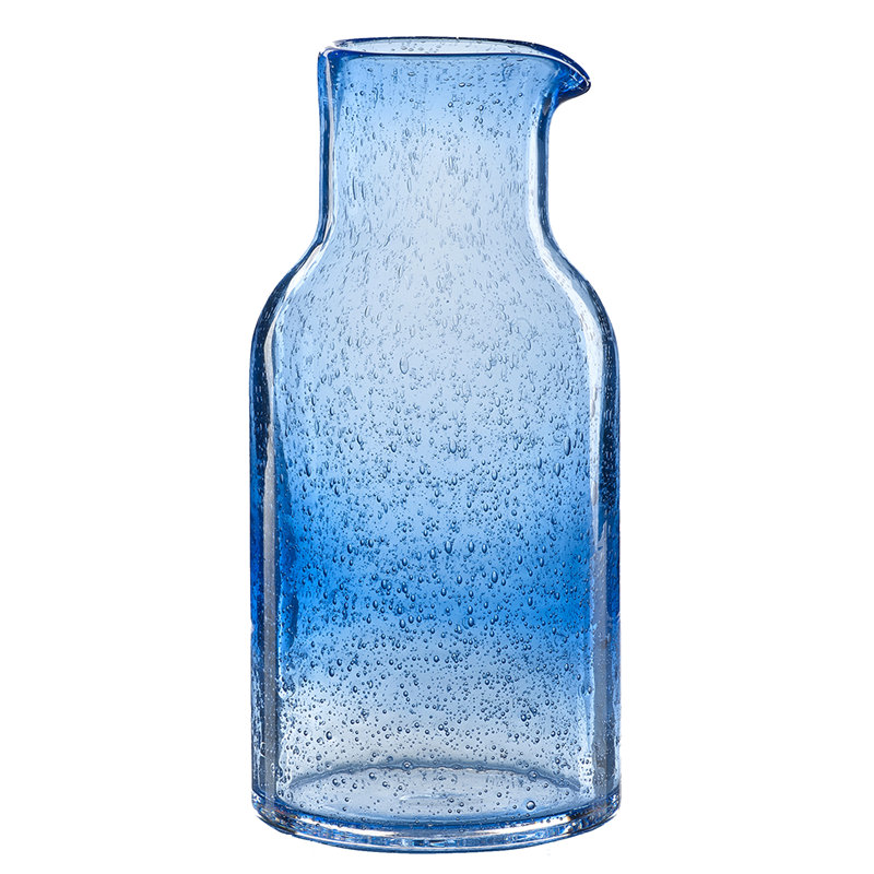 Sur La Table Colour Me Happy Glass Carafe Blue