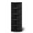Finkel 66.9" H x 17.2" W Fan-Shaped 6-Tier Corner Bookcase, Wooden Opening Bookshelf-518053611