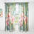 Floral Curtain Panel, Hibiscus Garden Pattern Blackout Decor - Hibiscus Garden III-859756228