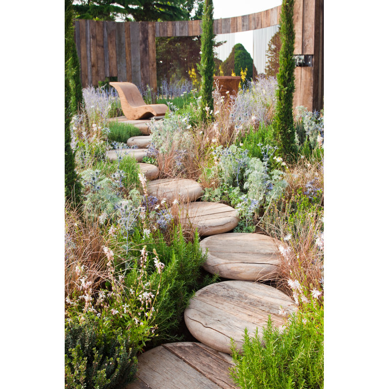 Garden Landscape by Antoninapotapenko - Wrapped Canvas Print, 46Cm H x 30Cm W