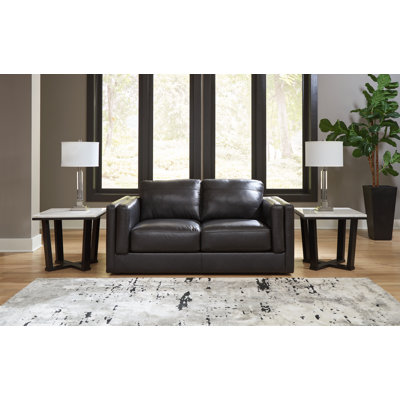 Ehitan 70' Genuine Leather Sofa