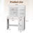 39.3" W Manufactured Wood Vanity Set with LED Mirror and Charging Station-1979702937