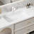 French cream style rest room bathroom cabinet-111634839