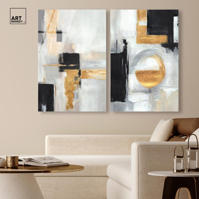 «Silent Rift», reproduction d'art acrylique par Art Remedy, prête à être accrochée, 24 x 36