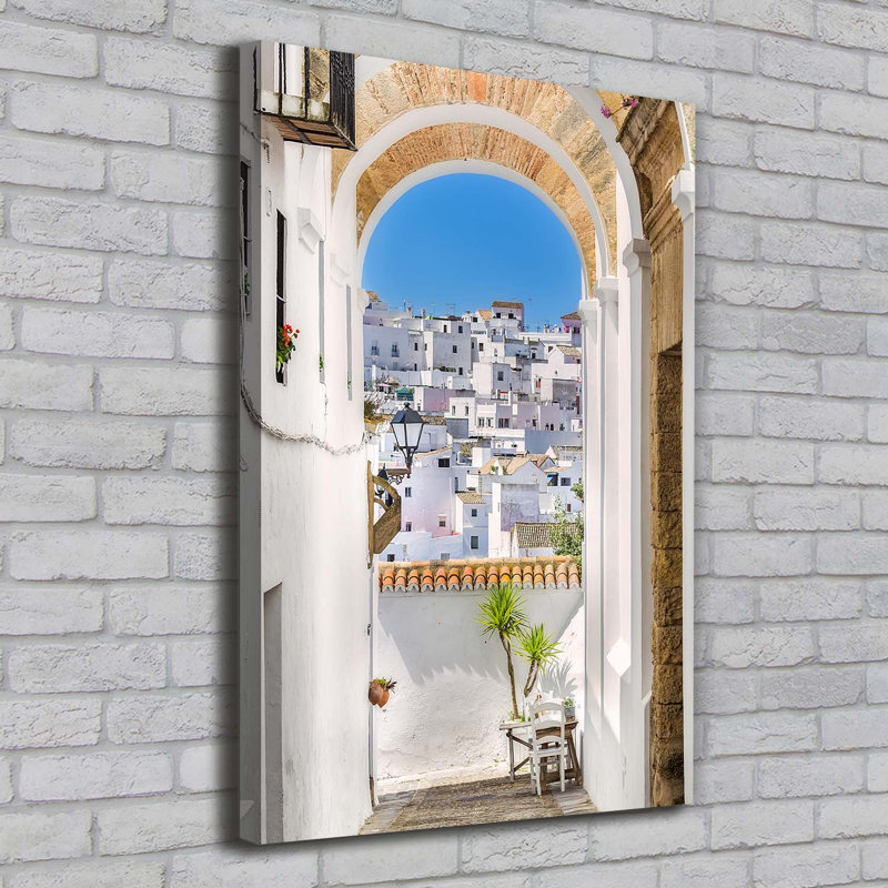 Brick Wall - Wrapped Canvas Print