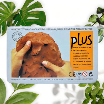 Natural Terra Cotta Self-Hardening Clay 2.2 lbs