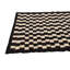 Tapis noir et blanc Noor