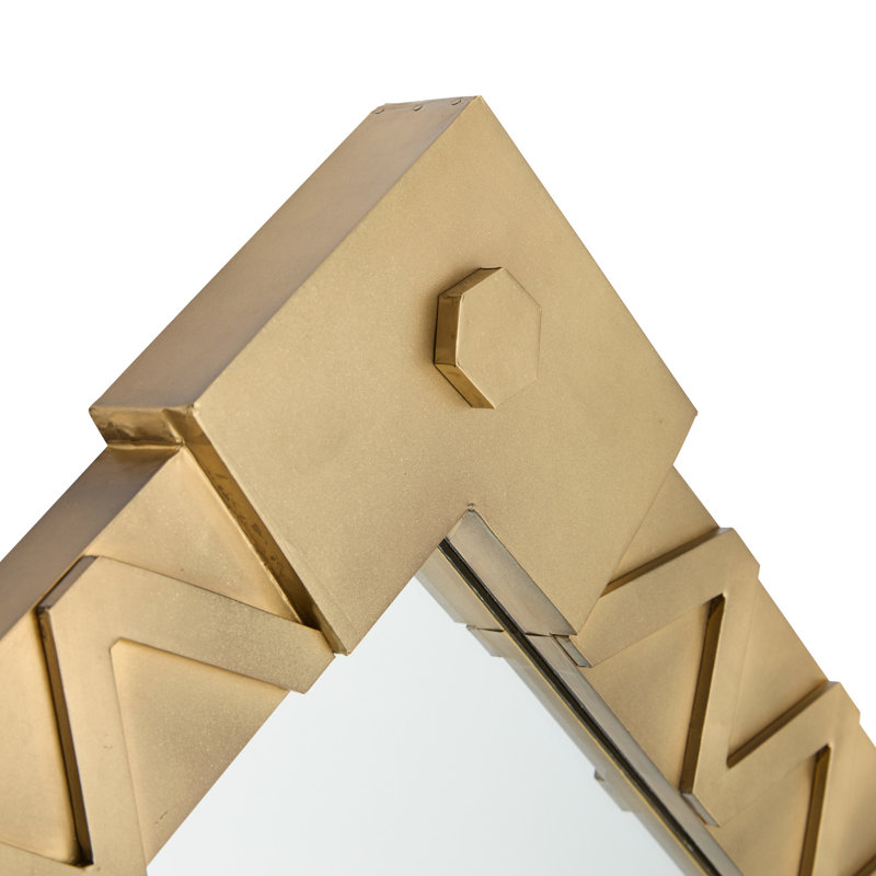 Holt Hexagon Iron Mirror
